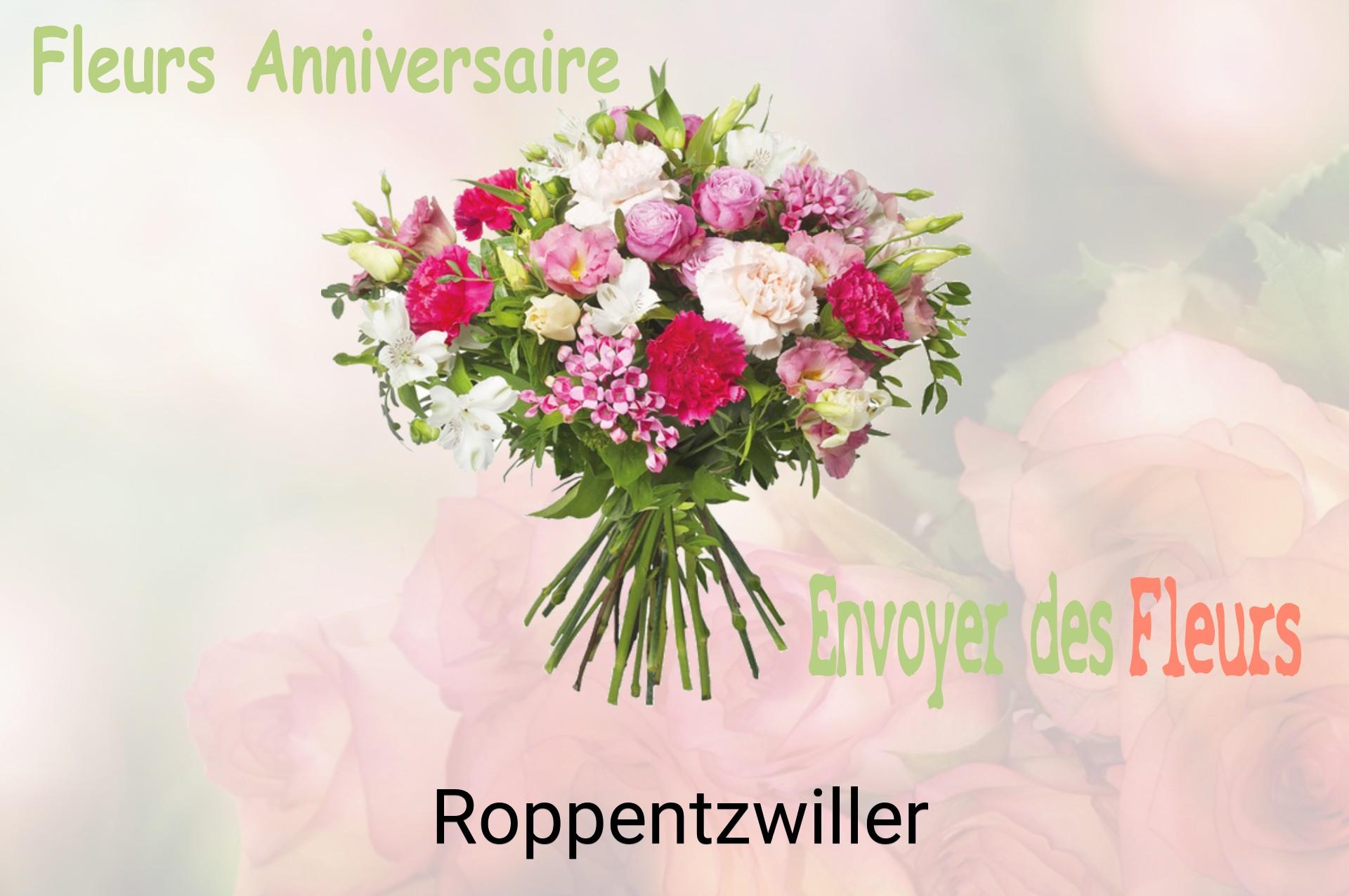 Bouquet de fleurs d’anniversaire livré à Roppentzwiller